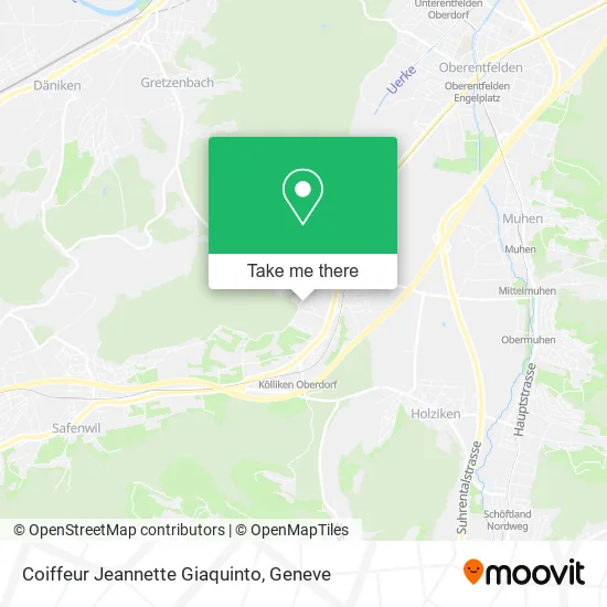 Coiffeur Jeannette Giaquinto map