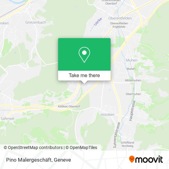 Pino Malergeschäft map