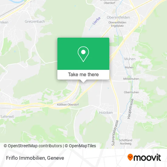 Friflo Immobilien map