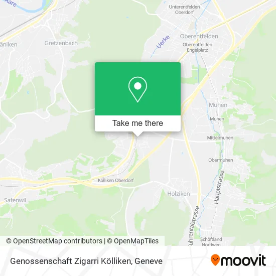 Genossenschaft Zigarri Kölliken map