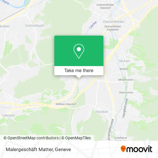 Malergeschäft Matter map