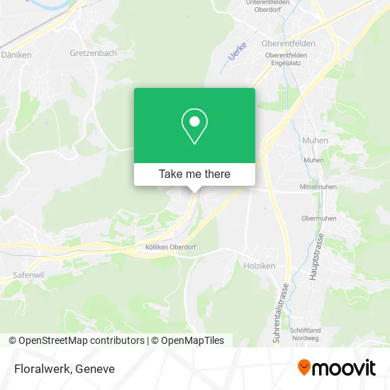 Floralwerk map