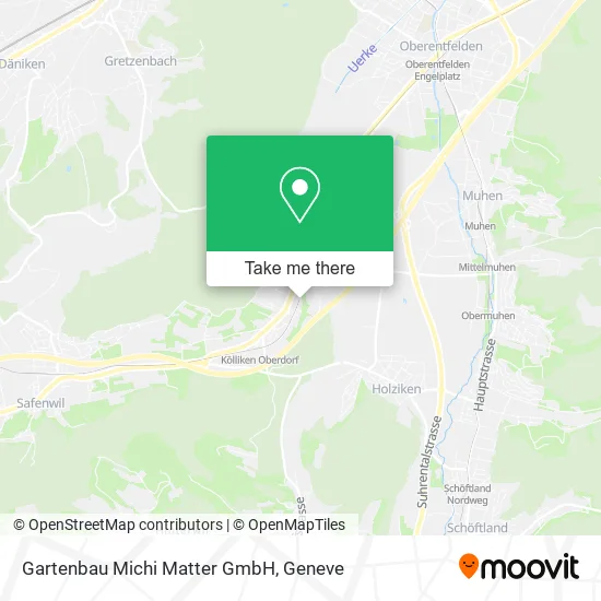 Gartenbau Michi Matter GmbH map