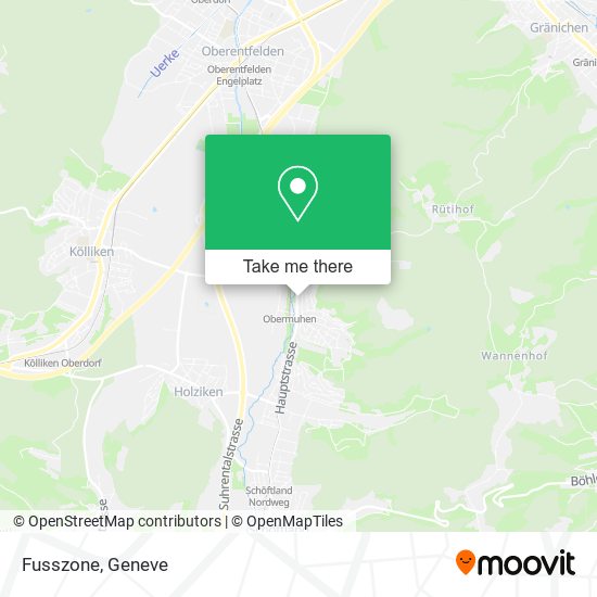 Fusszone map