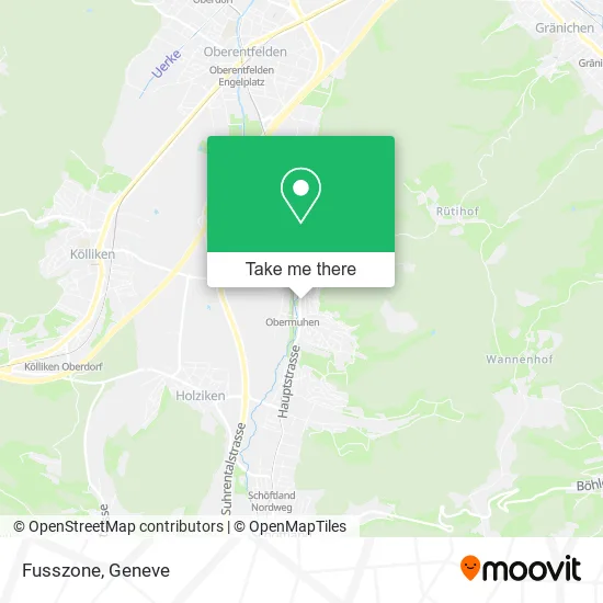 Fusszone map