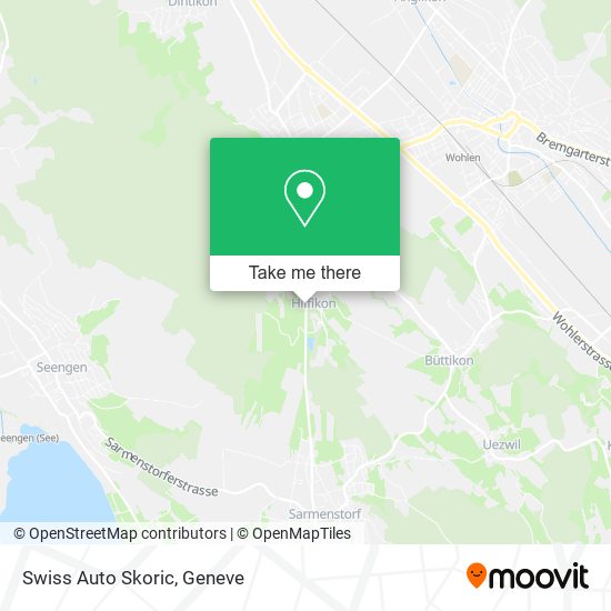 Swiss Auto Skoric map