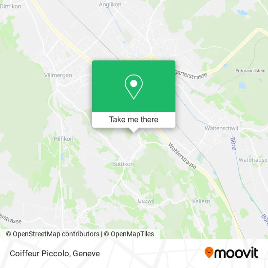 Coiffeur Piccolo map