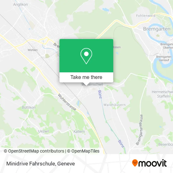 Minidrive Fahrschule map