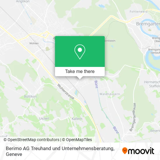 Berimo AG Treuhand und Unternehmensberatung map