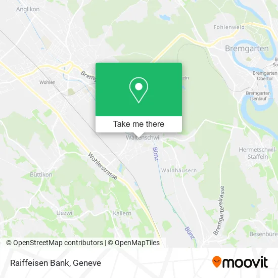 Raiffeisen Bank map