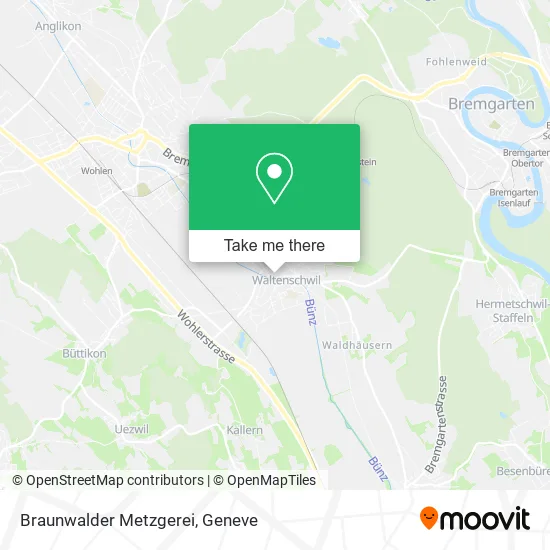 Braunwalder Metzgerei map