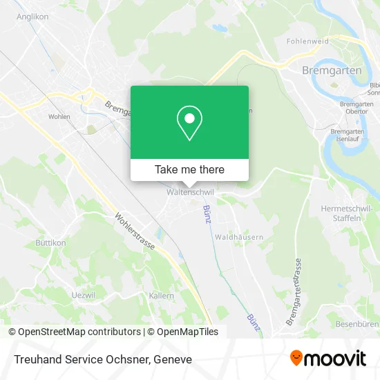 Treuhand Service Ochsner map