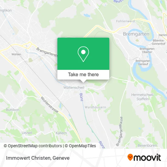 Immowert Christen map