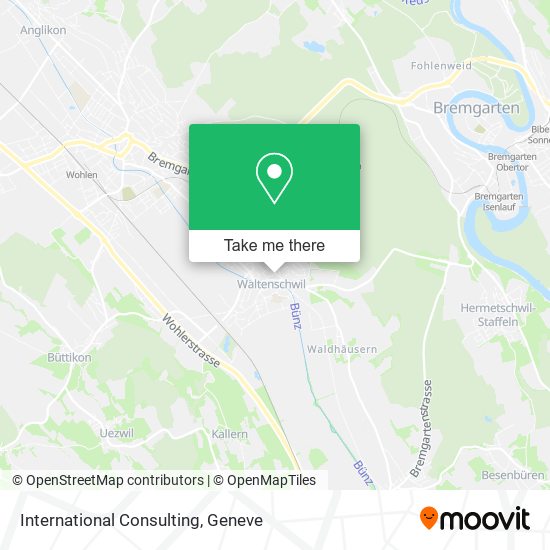 International Consulting map