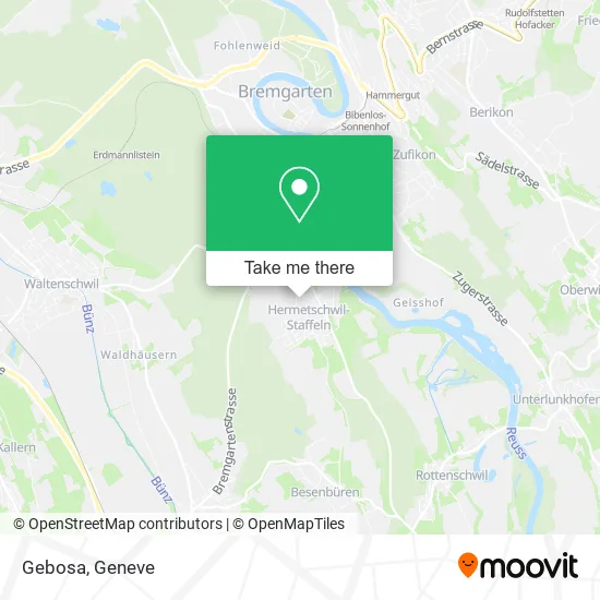 Gebosa map