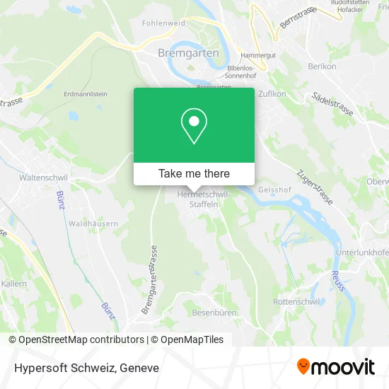 Hypersoft Schweiz map