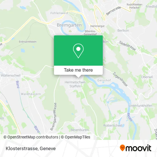 Klosterstrasse map