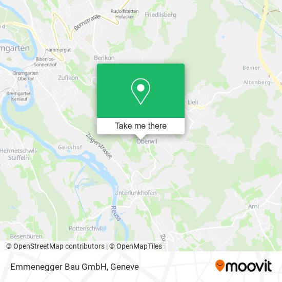Emmenegger Bau GmbH map