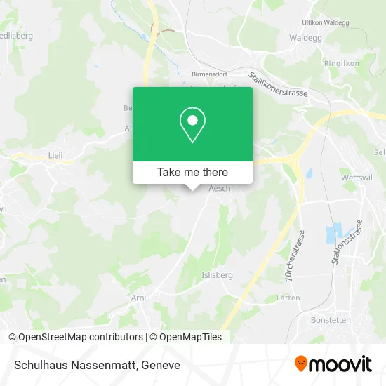 Schulhaus Nassenmatt map