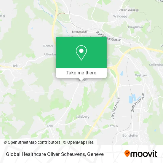 Global Healthcare Oliver Scheuvens map