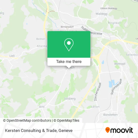 Kersten Consulting & Trade map