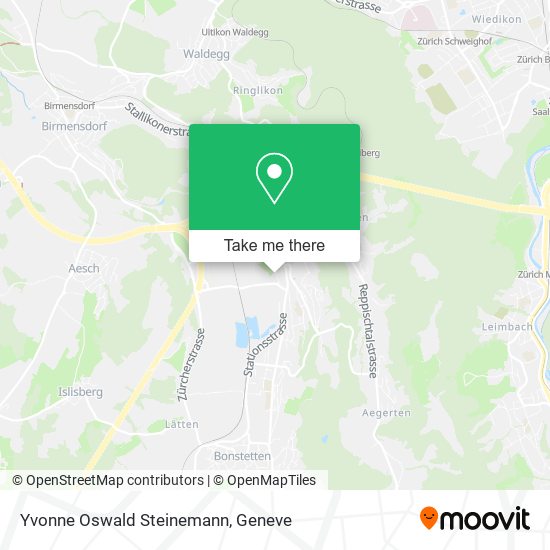 Yvonne Oswald Steinemann map