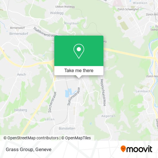 Grass Group map