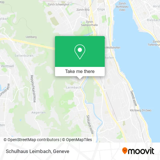 Schulhaus Leimbach map