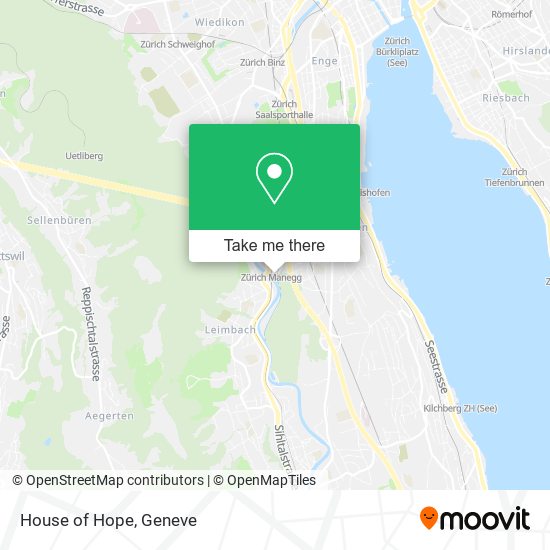 House of Hope map