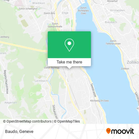 Baudo map