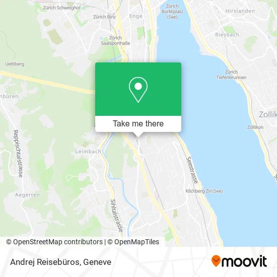 Andrej Reisebüros map