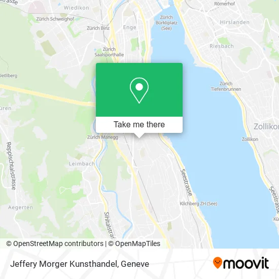 Jeffery Morger Kunsthandel map