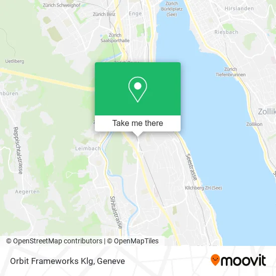 Orbit Frameworks Klg map