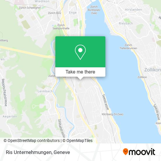 Ris Unternehmungen map