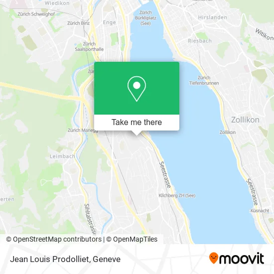 Jean Louis Prodolliet map