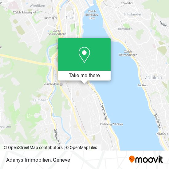 Adanys Immobilien map