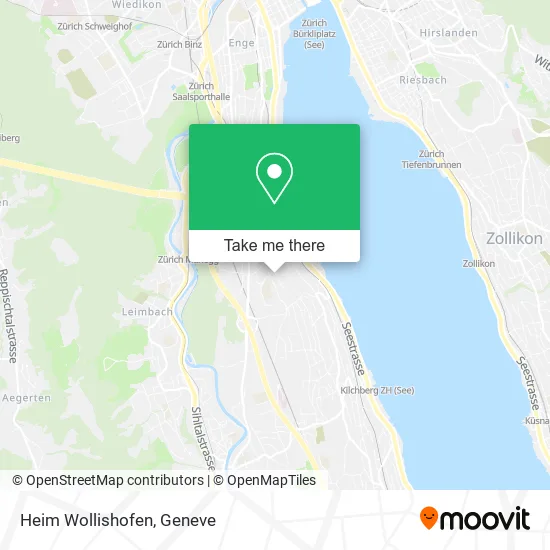 Heim Wollishofen map