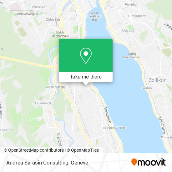 Andrea Sarasin Consulting map