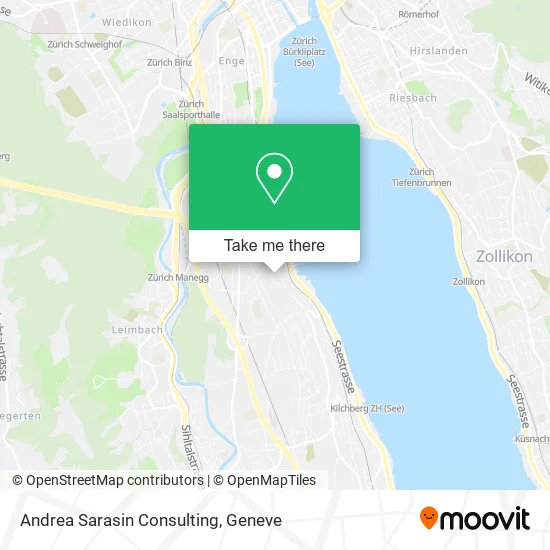 Andrea Sarasin Consulting map