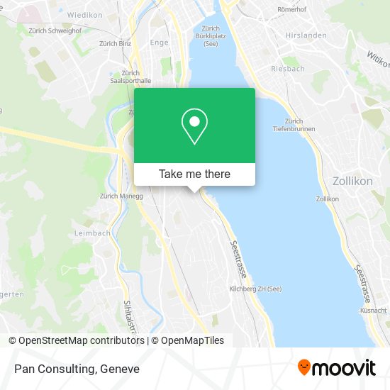 Pan Consulting map