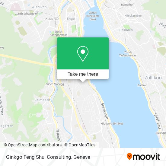 Ginkgo Feng Shui Consulting map