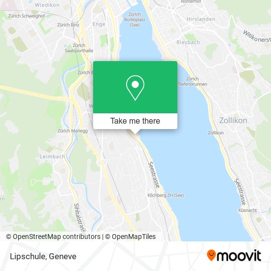 Lipschule map