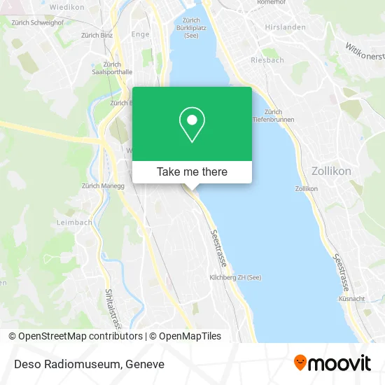 Deso Radiomuseum map