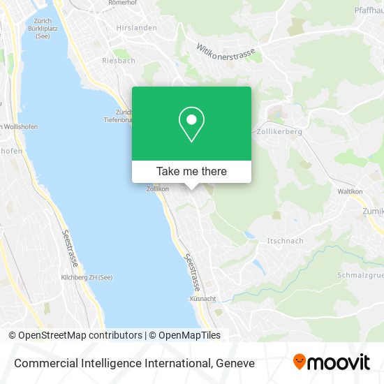 Commercial Intelligence International map