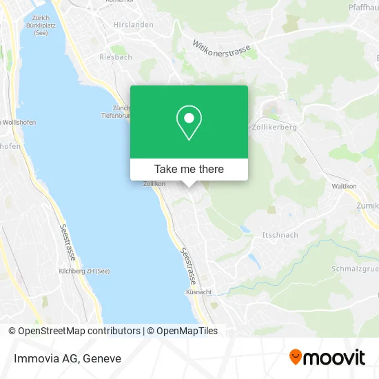 Immovia AG map