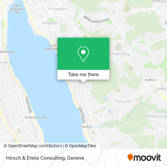 Hirsch & Ennis Consulting map