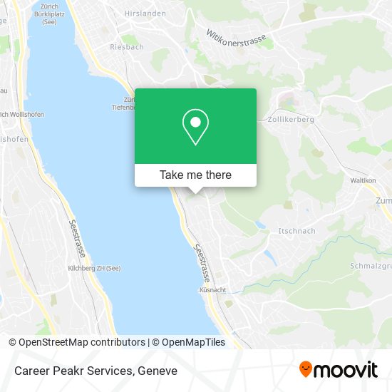 Career Peakr Services map