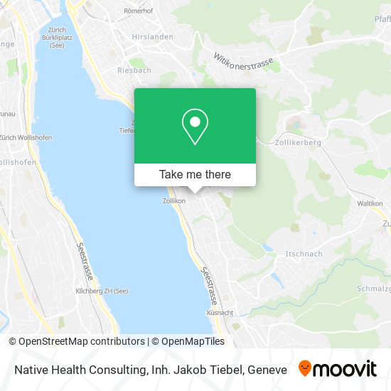 Native Health Consulting, Inh. Jakob Tiebel map