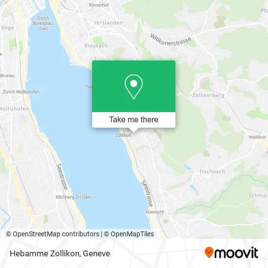Hebamme Zollikon map