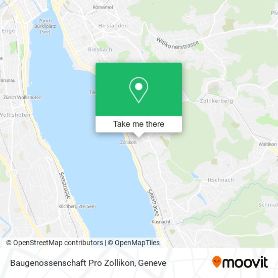 Baugenossenschaft Pro Zollikon map